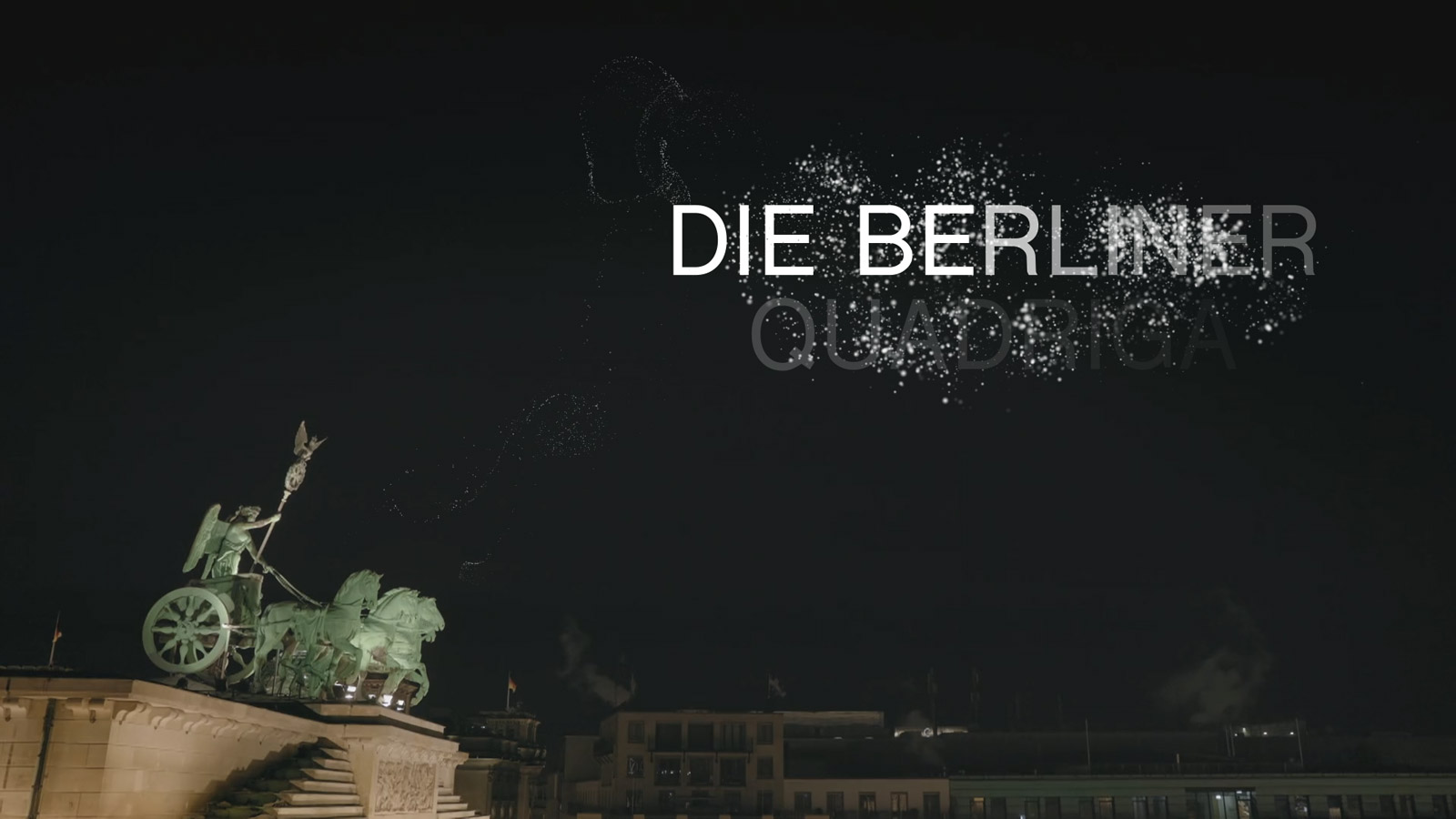Die Berliner Quadriga – Eine Deutsch-Französische Affäre – example image of the animation | MARIA LISSEL Animation + Motion Design | maria-lissel.de